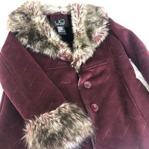 Beautiful wine colored coat S